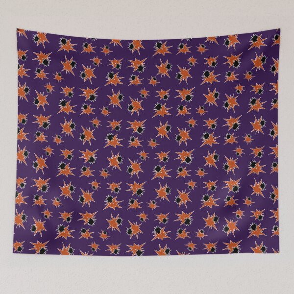 Item preview, Orange & Black Stars designed and sold by Paul James Farr.