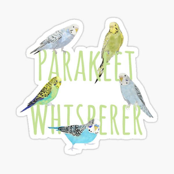 Item preview, Parakeet Whisperer designed and sold by Amy Hadden.