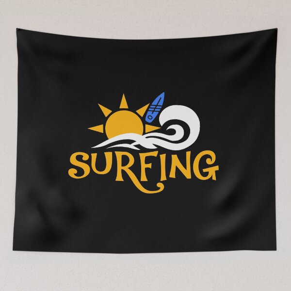Item preview, Surfing surf surfers surfboard ocean wave gift designed and sold by design2try.