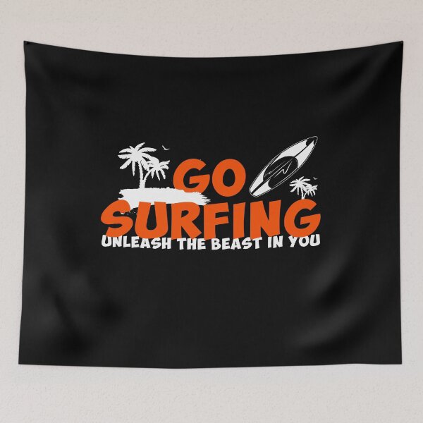 Item preview, Surfing surf surfers surfboard ocean wave gift designed and sold by design2try.