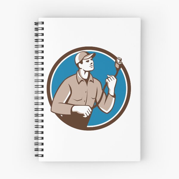 Item preview, Worker Holding HDMI Plug Cord Circle Retro designed and sold by patrimonio.