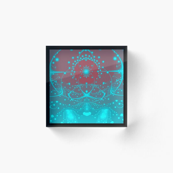 Mad World Acrylic Block