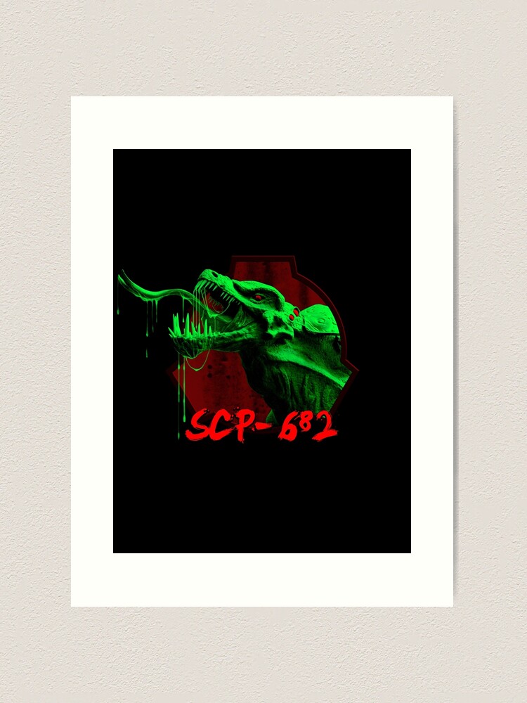 SCP-682 Hard To Destroy Reptile Poster for Sale by mothermarowak