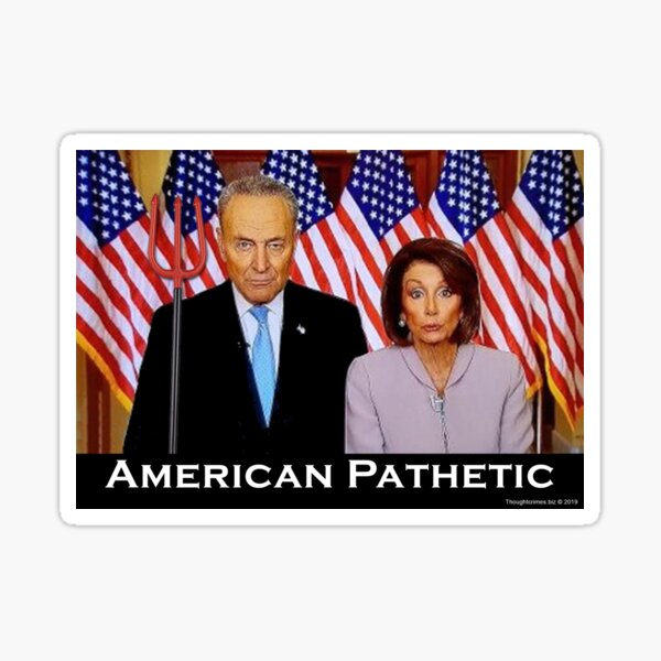 American Pathetic Sticker