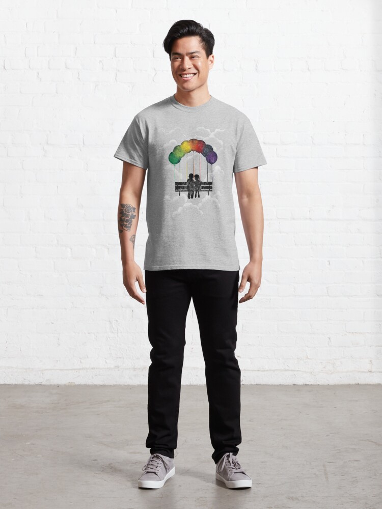 Alternate view of Under The Rainbow Classic T-Shirt