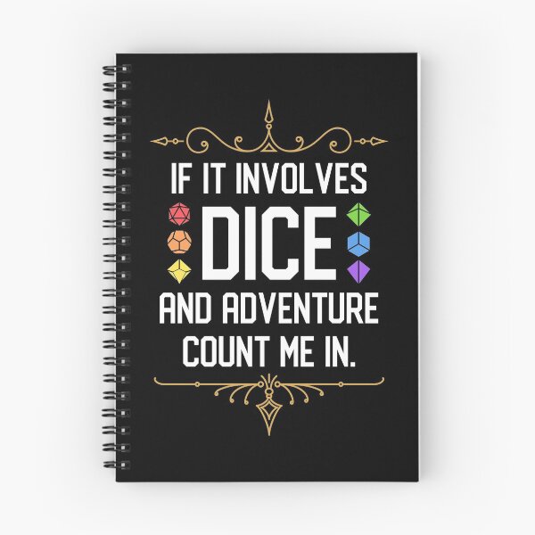 Item preview, If it Involves Rainbow Dice Set and Adventure Count Me In designed and sold by pixeptional.