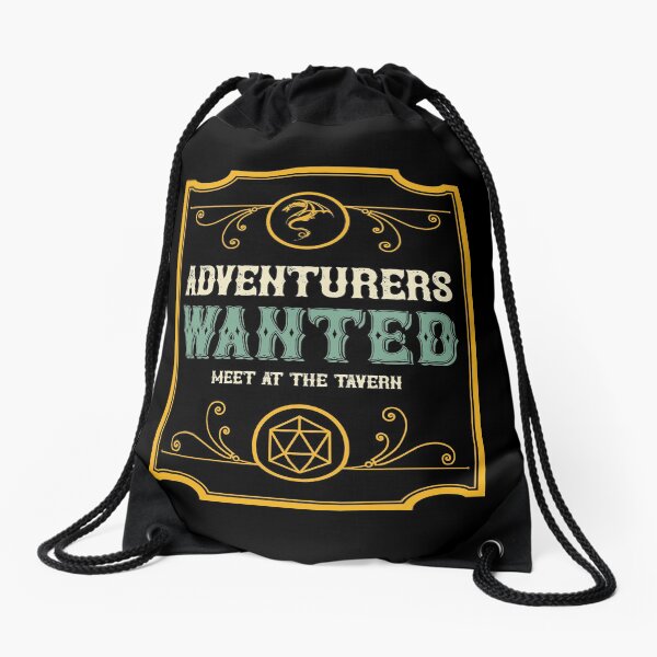 Item preview, Adventurers Wanted Meet at the Tavern Vintage designed and sold by pixeptional.