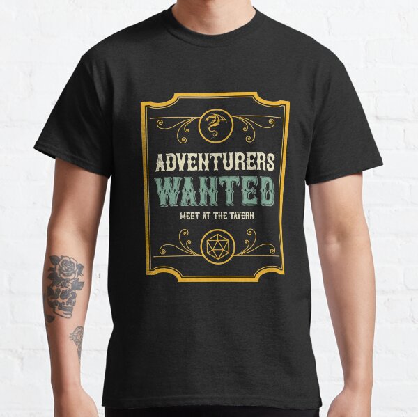 Item preview, Adventurers Wanted Meet at the Tavern Vintage designed and sold by pixeptional.