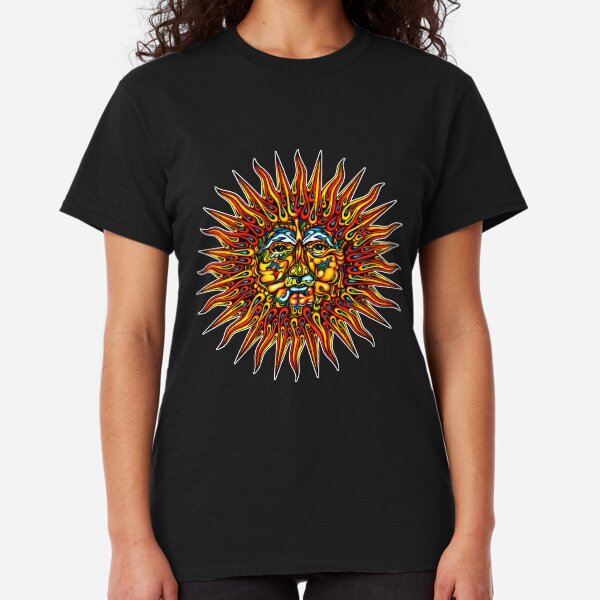 Psychedelic Sun Classic T-Shirt