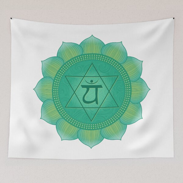Item preview, HEART CHAKRA SYMBOL designed and sold by serenaking.