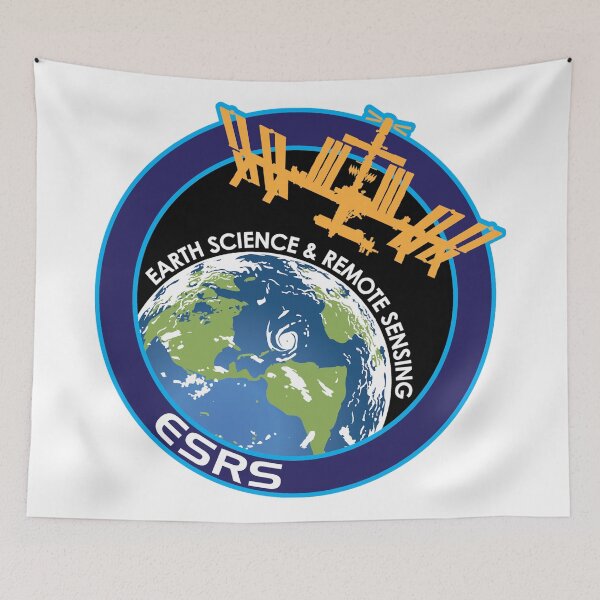 Item preview, Earth Science and Remote Sensing Unit Logo designed and sold by Nikki SpaceStuffPlus.
