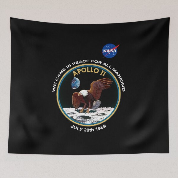 Item preview, NASA Apollo 11 Moon Landing designed and sold by Merch-Tees.