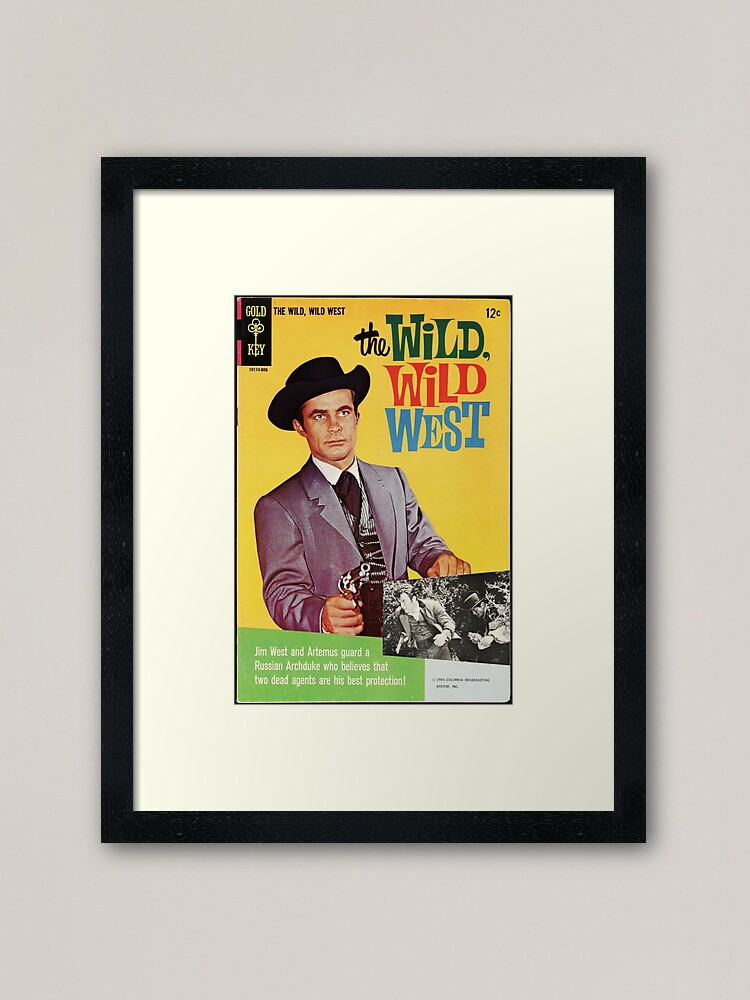 Alternate view of The Wild Wild West Framed Art Print