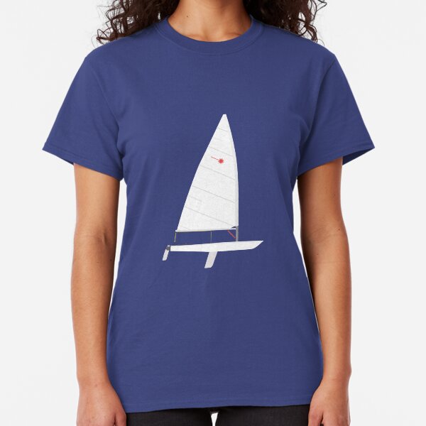 Laser Sailboat Classic T-Shirt