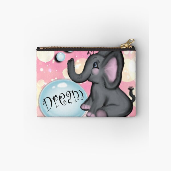 Item preview, Baby Elephant Baby Nursery Decor & Gifts, Baby Elephant Custom Illustration: Quote DREAM Love Elephants Bubbles designed and sold by Cute & Sassy Custom Gifting Boutiques.