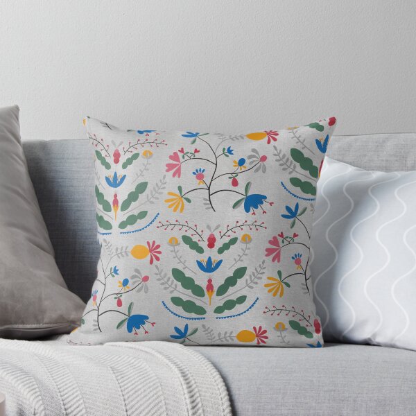 Item preview, Kurbits – Blue Bell – Scandinavian Folk Art designed and sold by ToiledeLina.