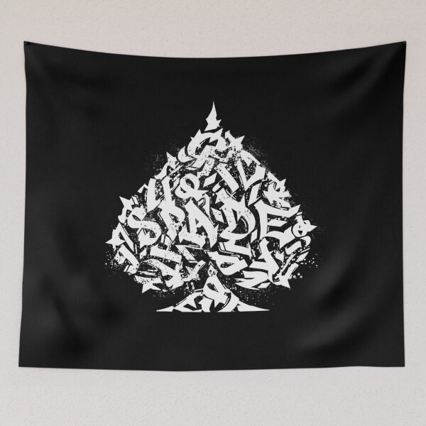 Item preview, Spade graffiti designed and sold by Kiboune.