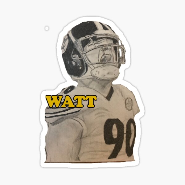 TJ Watt Decal Sticker for Sale by kmash2024