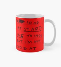 FINISHING THINGS Mug