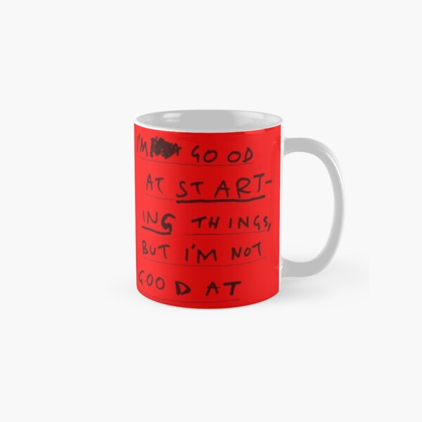 FINISHING THINGS Classic Mug