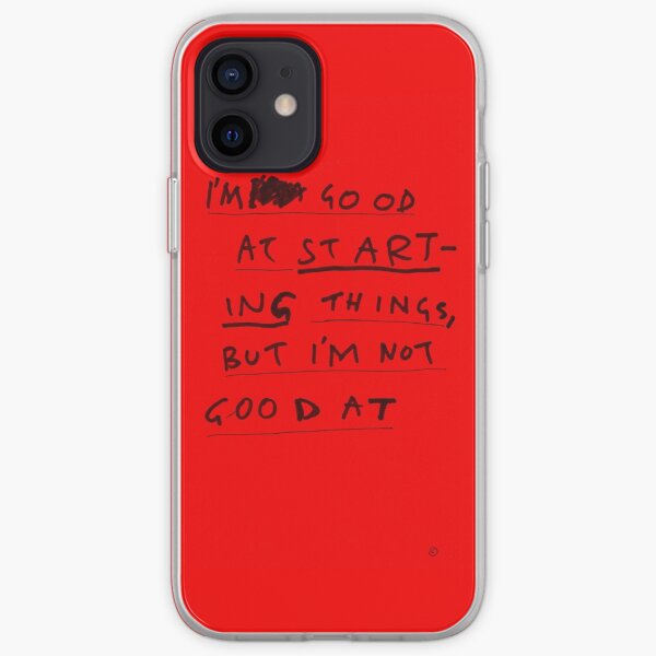 FINISHING THINGS iPhone Soft Case