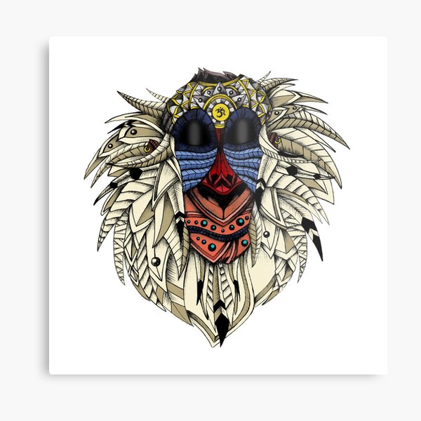 Item preview, Ornate Color Rafiki designed and sold by psydrian.
