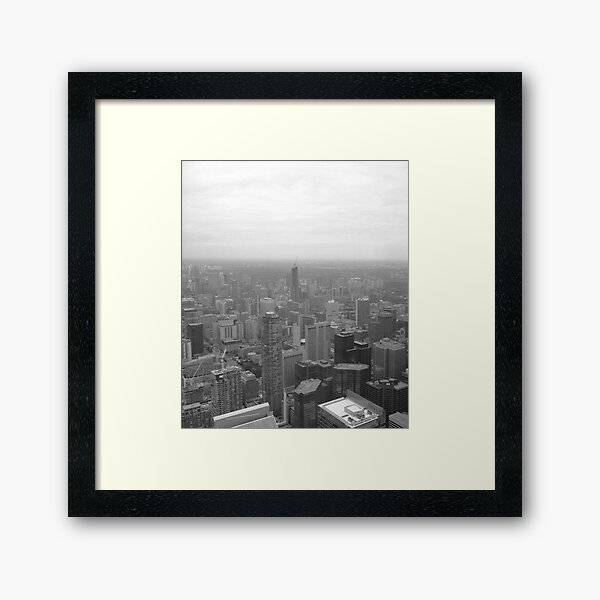 Downtown Framed Art Print