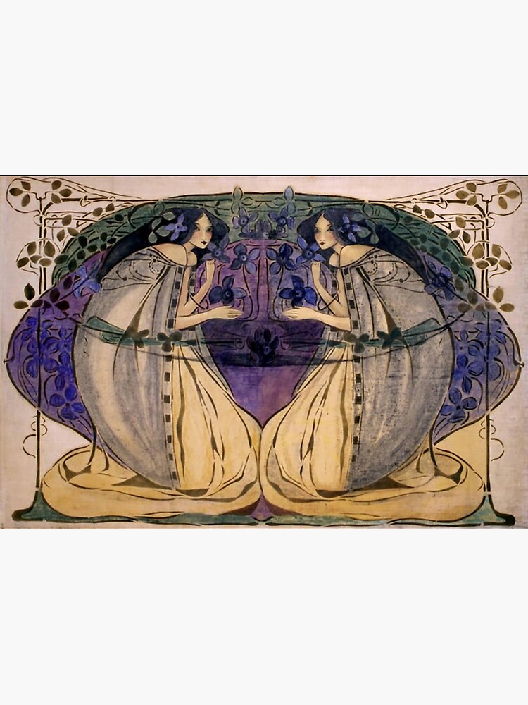 GLASGOW SCHOOL. Frances Macdonald MacNair, Spring. by TOMSREDBUBBLE