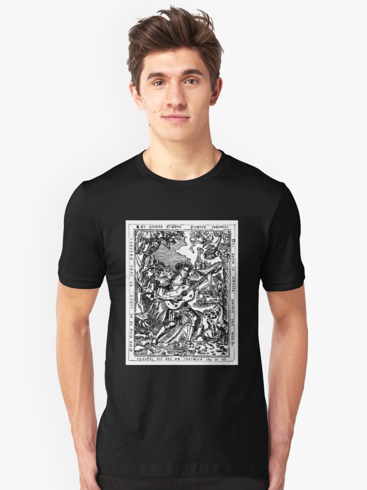 Alternate view of Luis de Milan - El Maestro Front Piece Slim Fit T-Shirt