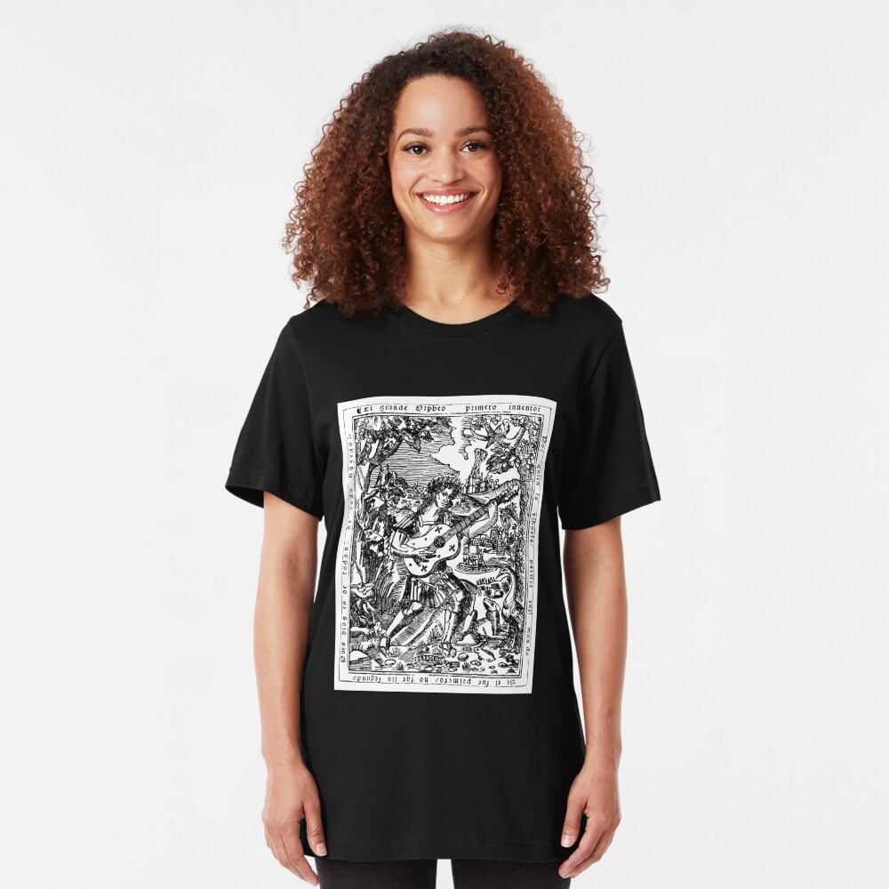 Luis de Milan - El Maestro Front Piece Slim Fit T-Shirt