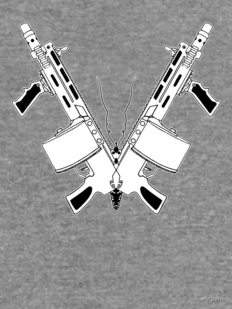 Thumbnail 6 of 6, Lightweight Sweatshirt, Striker Insect designed and sold by euglenii.
