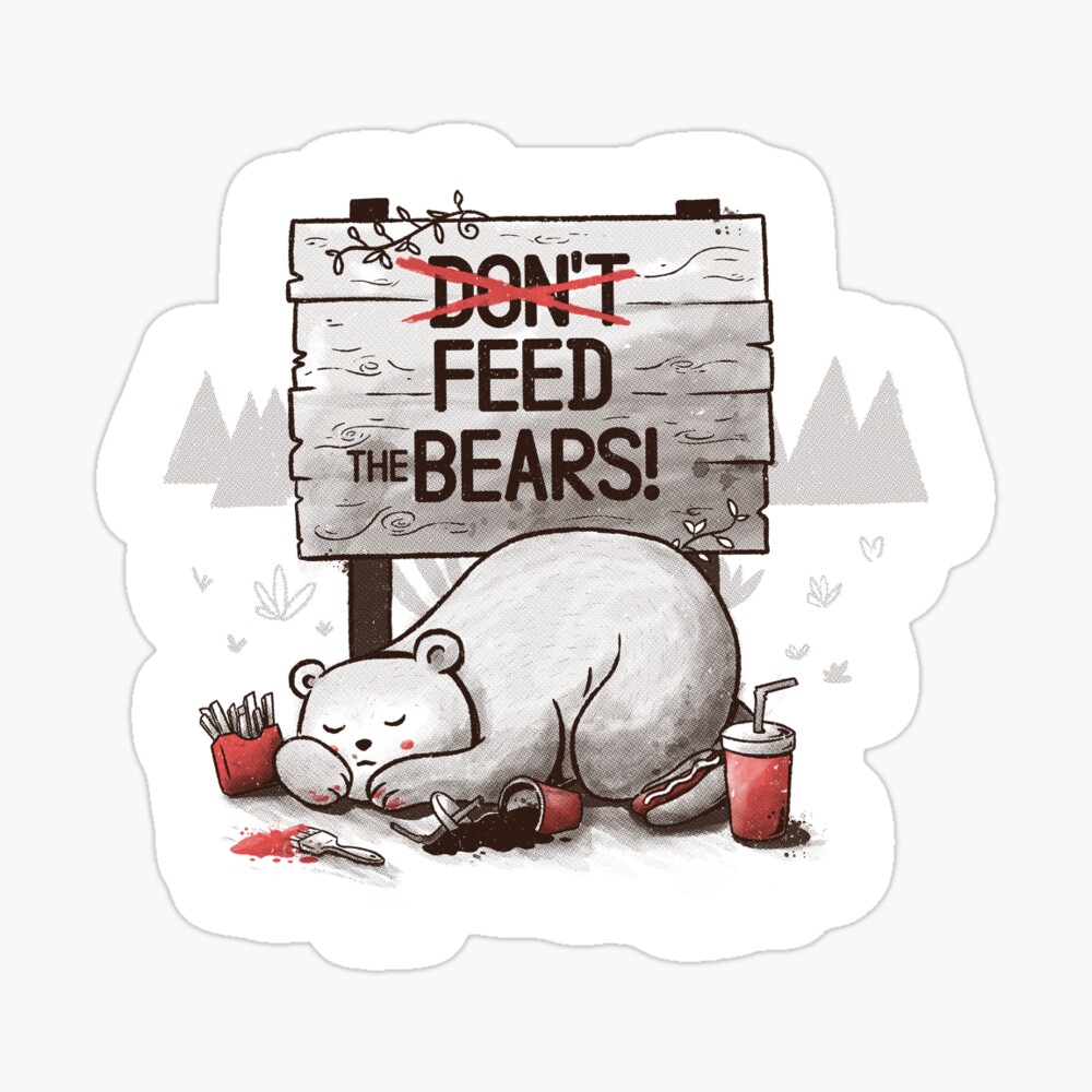 Cub T-Shirts - Bear t-shirts for babies and kids - Don't Feed the