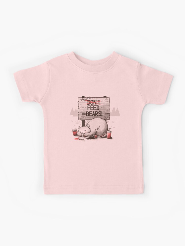 Cub T-Shirts - Bear t-shirts for babies and kids - Don't Feed the