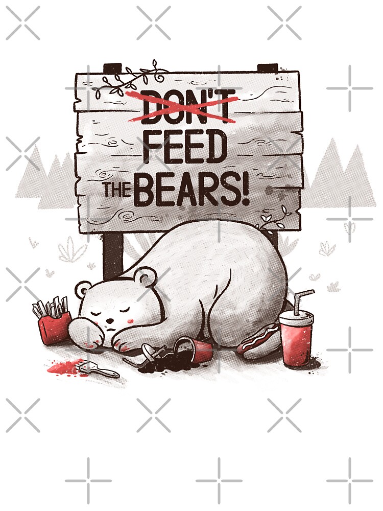 Cub T-Shirts - Bear t-shirts for babies and kids - Don't Feed the