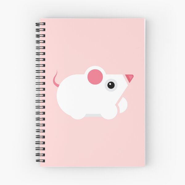 Item preview, Cute little white geometric mouse illustration designed and sold by evamajor.