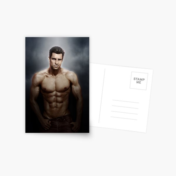 Male model Chris - Soft focus Postcard
