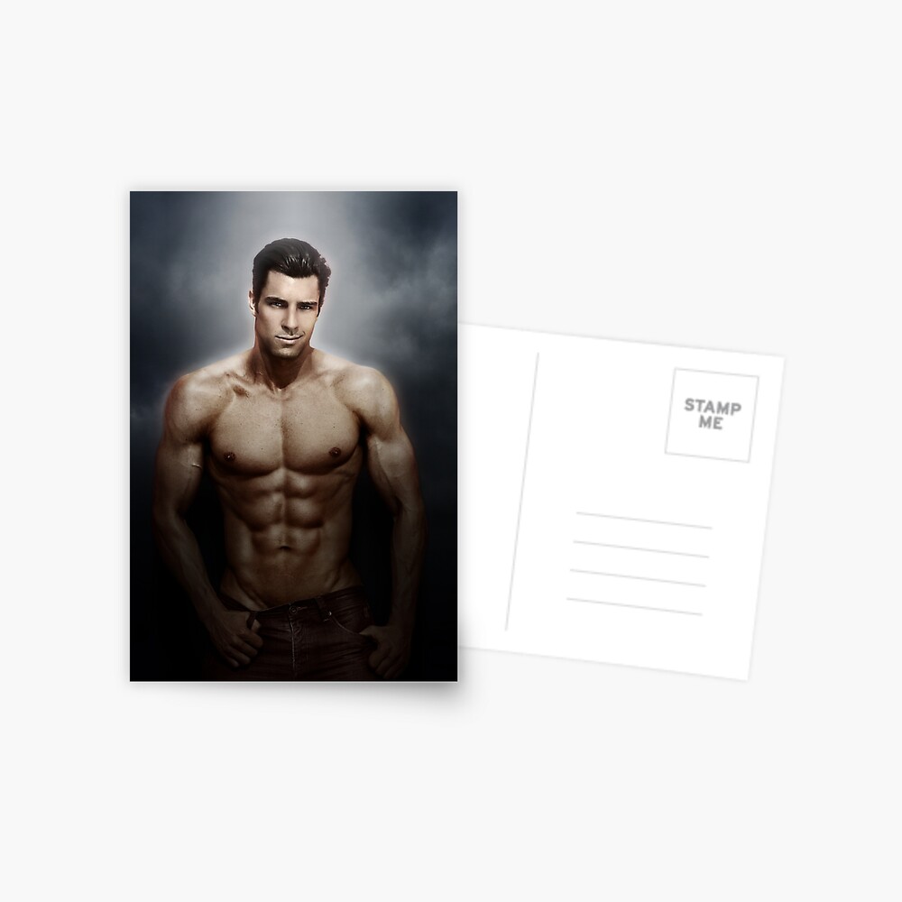 Male model Chris - Soft focus Postcard