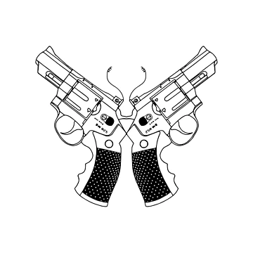 Artwork thumbnail, Revolver Butterfly by euglenii