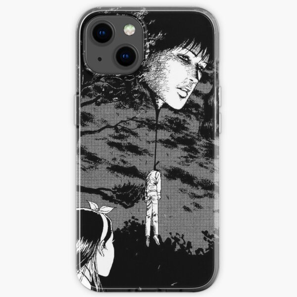 Junji Ito - Floating heads iPhone Soft Case