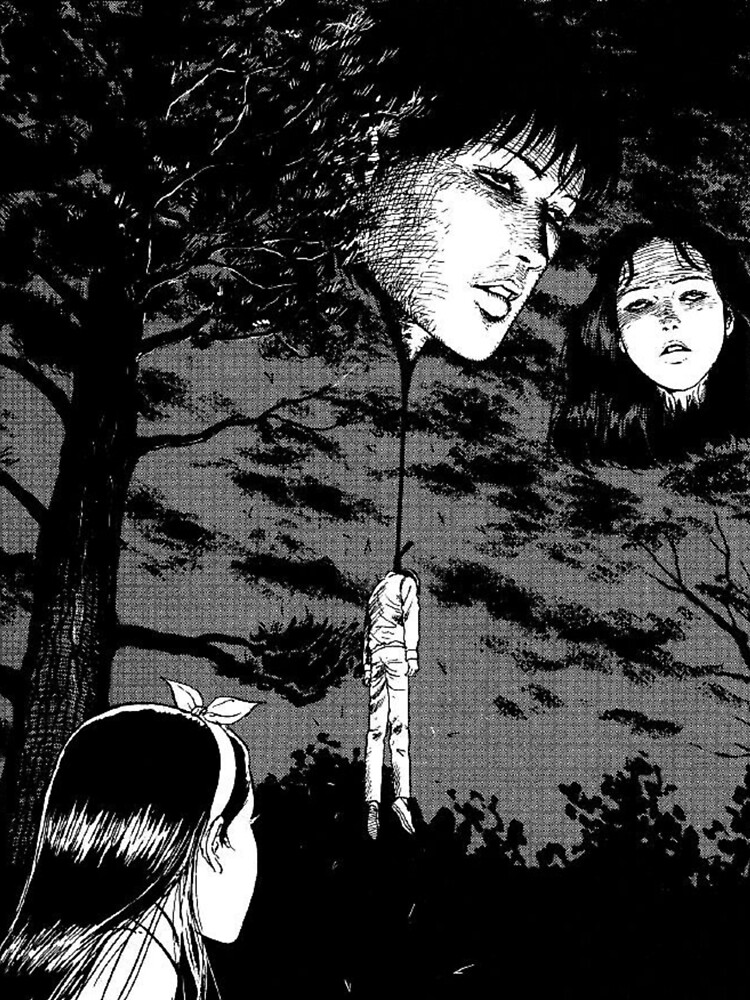 Junji Ito - Floating heads by WeLoveAnime