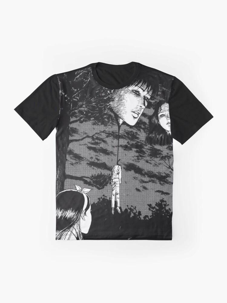 Alternate view of Junji Ito - Floating heads Graphic T-Shirt