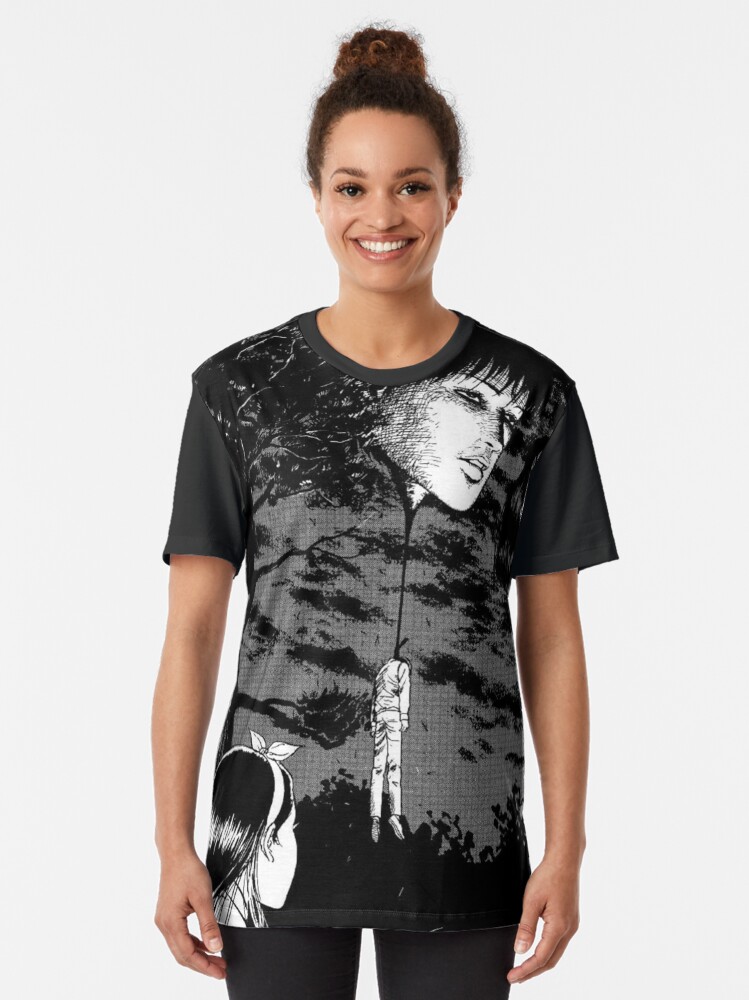 Alternate view of Junji Ito - Floating heads Graphic T-Shirt
