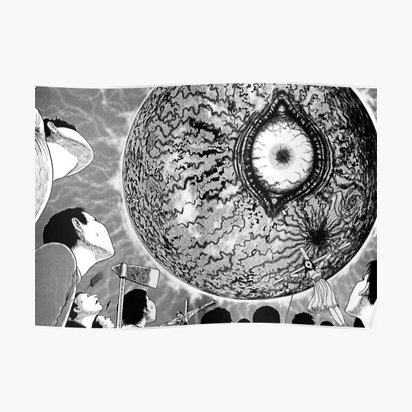 Junji Ito - Hell Star Poster