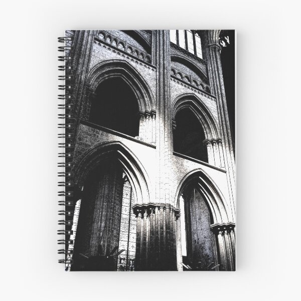 Item preview, Gothic Chuch Interior - Black and White designed and sold by SippSipp.