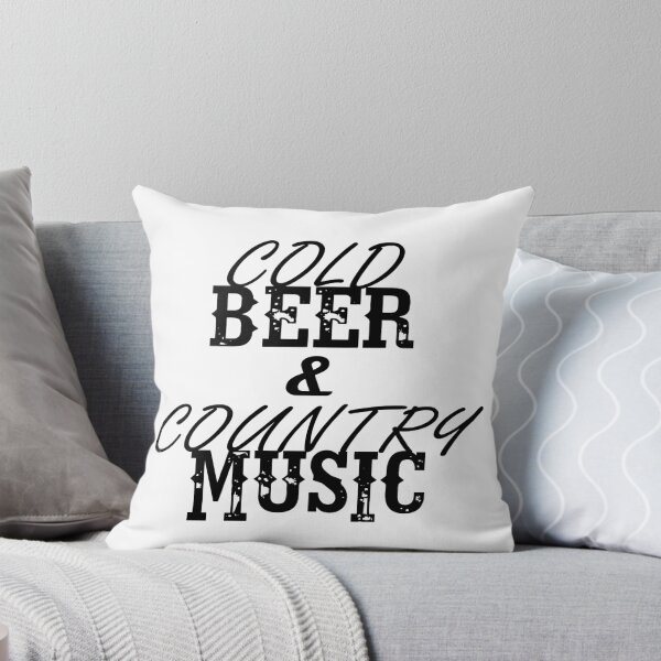 Item preview, Cold Beer & Country Music designed and sold by NerdTee.