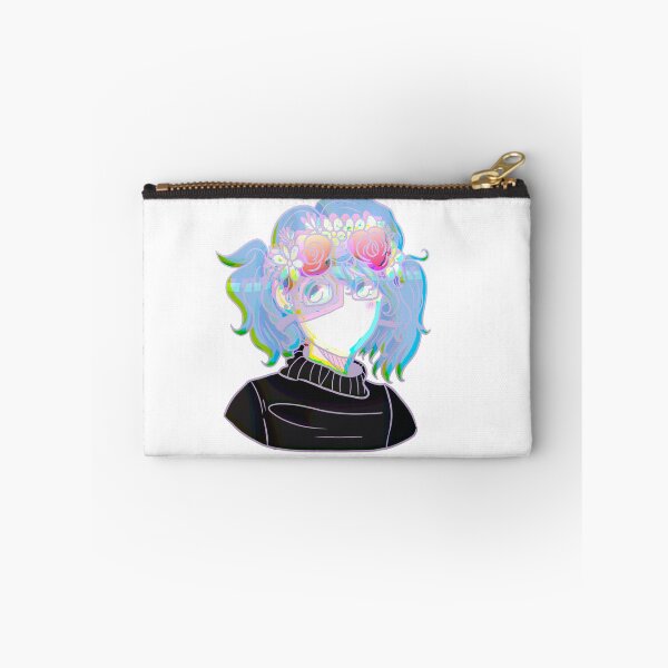 Item preview, Glitchy Sal (ft flower crown) designed and sold by nicolikessharks.