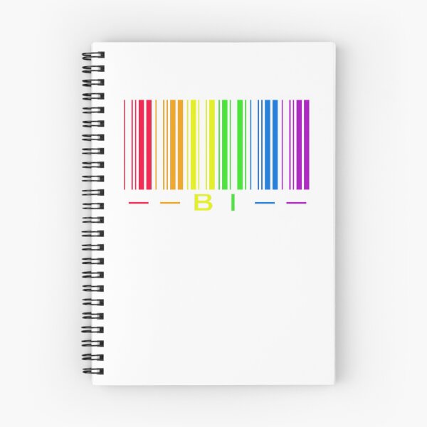 Item preview, LGBTQ Bi Rainbow Barcode  designed and sold by ThatMerchStore.