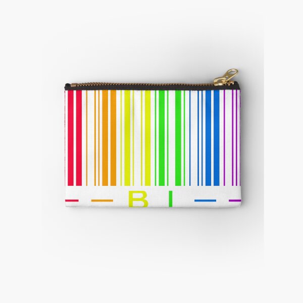 Item preview, LGBTQ Bi Rainbow Barcode  designed and sold by ThatMerchStore.