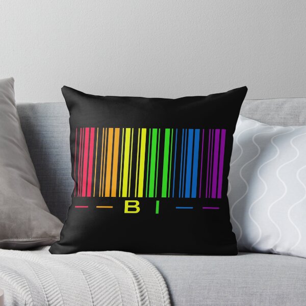 Item preview, LGBTQ Bi Rainbow Barcode  designed and sold by ThatMerchStore.