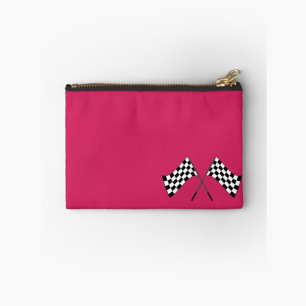 Item preview, Crossed waving black and white checkered flags designed and sold by Tae Mi.